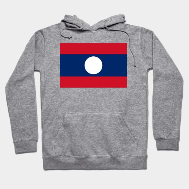 Flag of Laos Hoodie by COUNTRY FLAGS